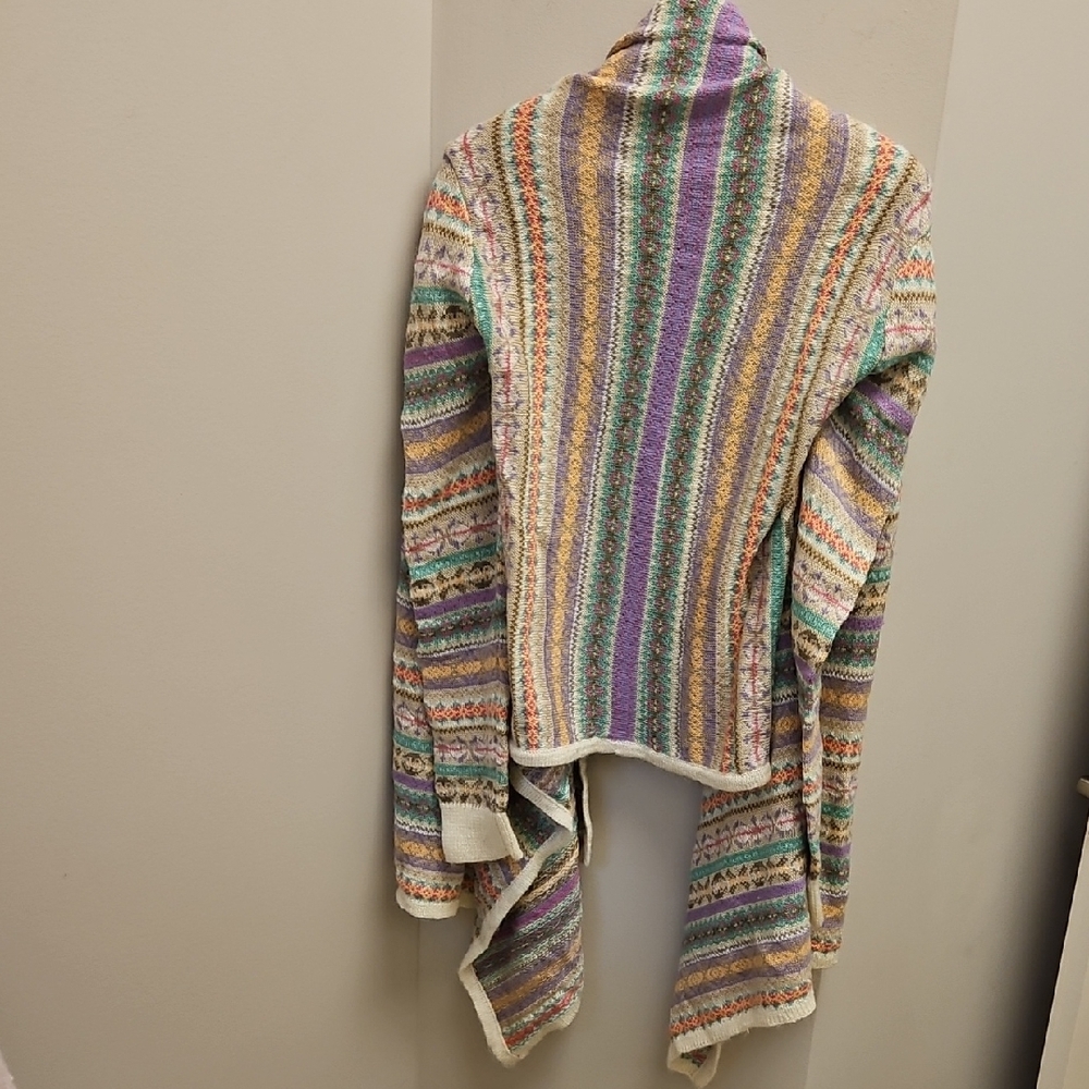 Ralph Lauren Fair Isle Pastel  Cardigan - Picture 3 of 6
